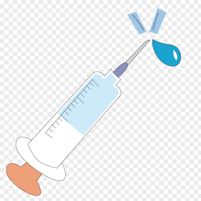 Vector Syringe Injection Hospital Cartoon PNG