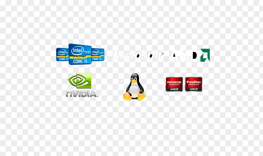 Sandy Bridge Dell Penguin Logo NVIDIA Tesla C1060 PNG