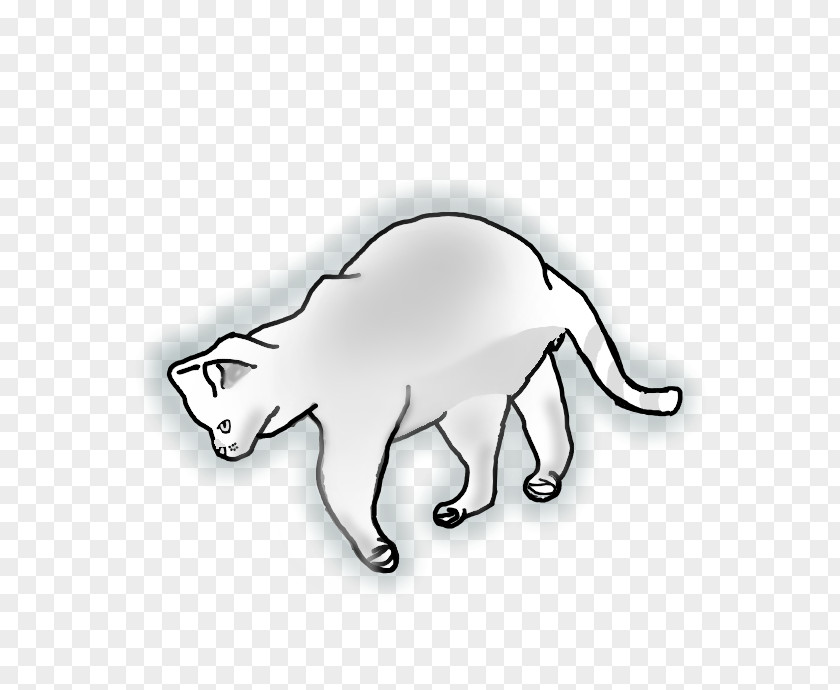 Water Fall Cat Dog Canidae Line Art Wildlife PNG