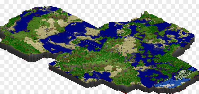 World Scenery Minecraft Map Video Game PNG