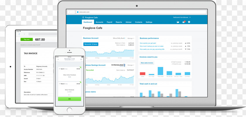 Xero Accounting Software Computer Bookkeeping PNG