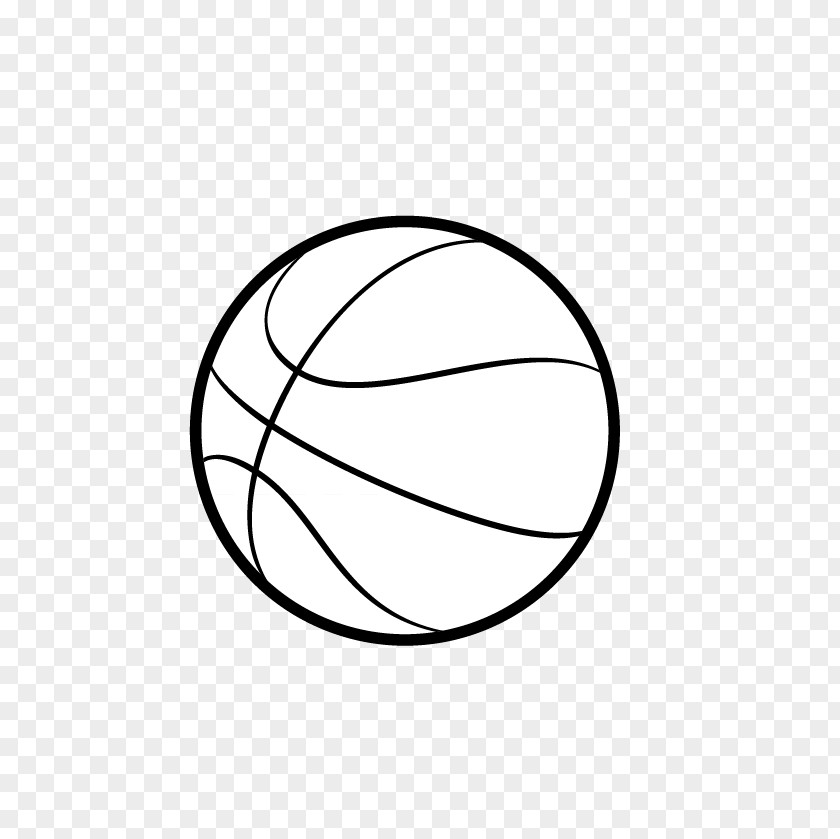 Basketball Outline Of Sport Clip Art PNG