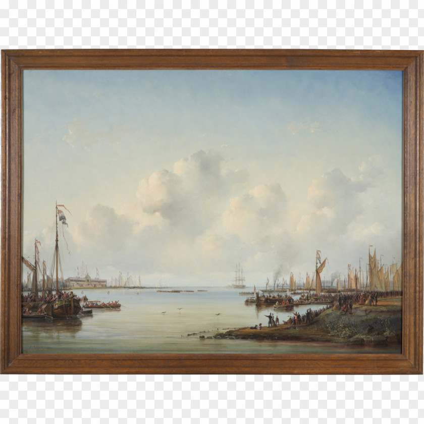 Canvas Material Painting Picture Frames Wood /m/083vt Schooner PNG