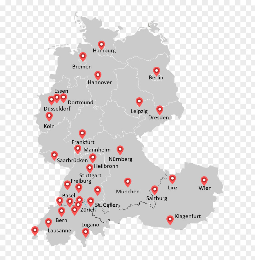 Germ Detail Map Germany Deloitte Deutschland Audit Advisory AS PNG