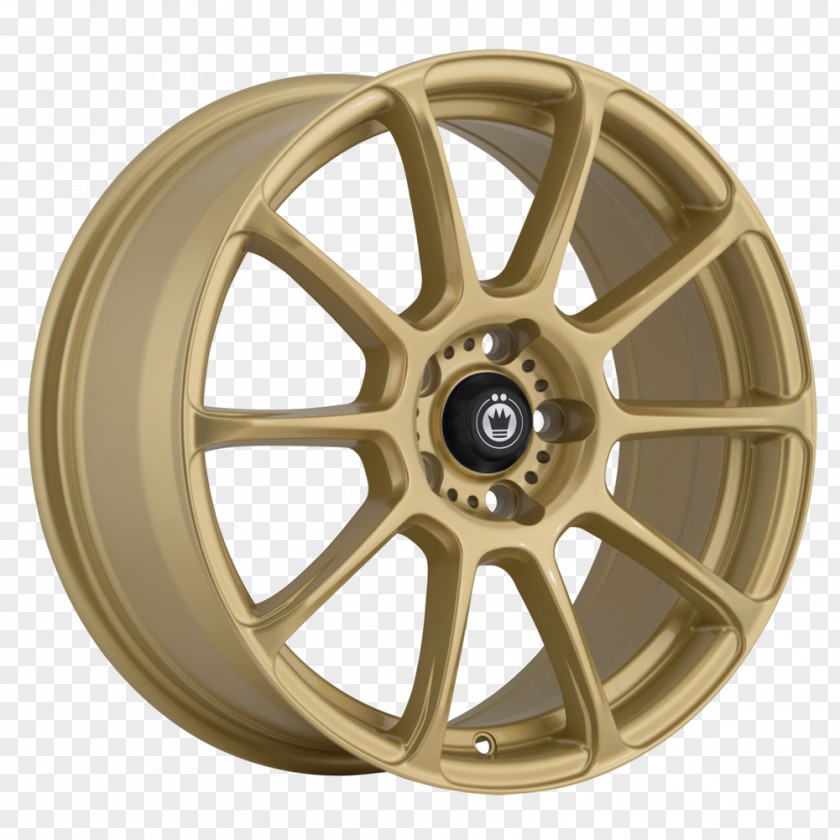 Gold Tires Car Rim Wheel Audi TT Spoke PNG