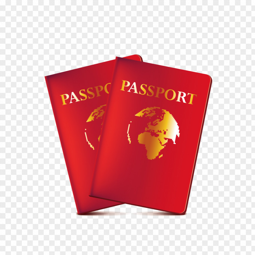 Red Passport Graphics PNG