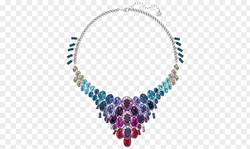 Swarovski Jewellery Women Necklace Colorful Earring AG PNG