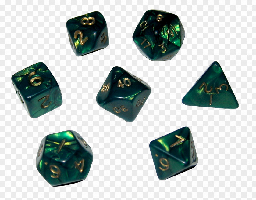 Dice Set Game Role-playing Pool PNG