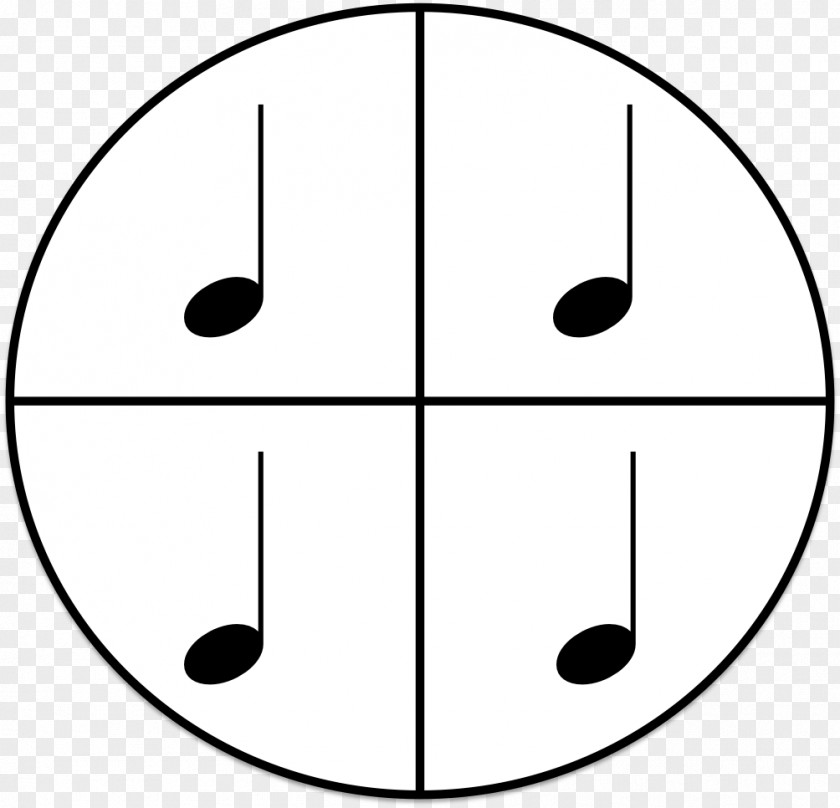 Picture Of Quarter Note Circle Angle Point Line Art Area PNG