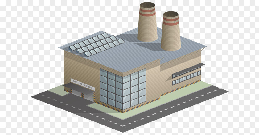 Building Factory Manufacturing Industry Chemical Plant PNG