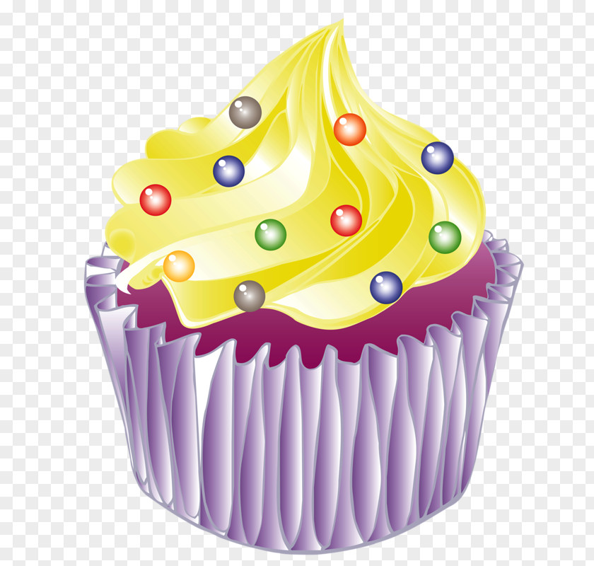 Cake Ice Cream Cupcake Birthday Muffin Buttercream PNG