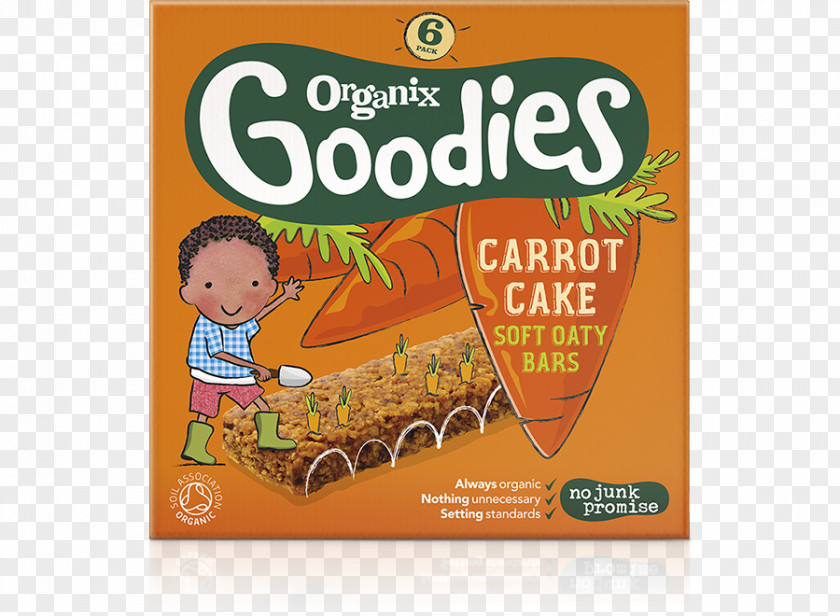 Carrot Cake Organic Food Flapjack PNG