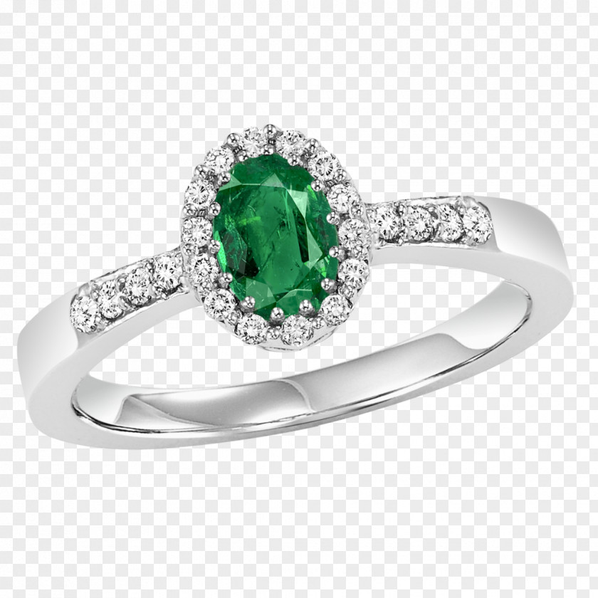 Emerald Ring Jewellery Gemstone Diamond PNG