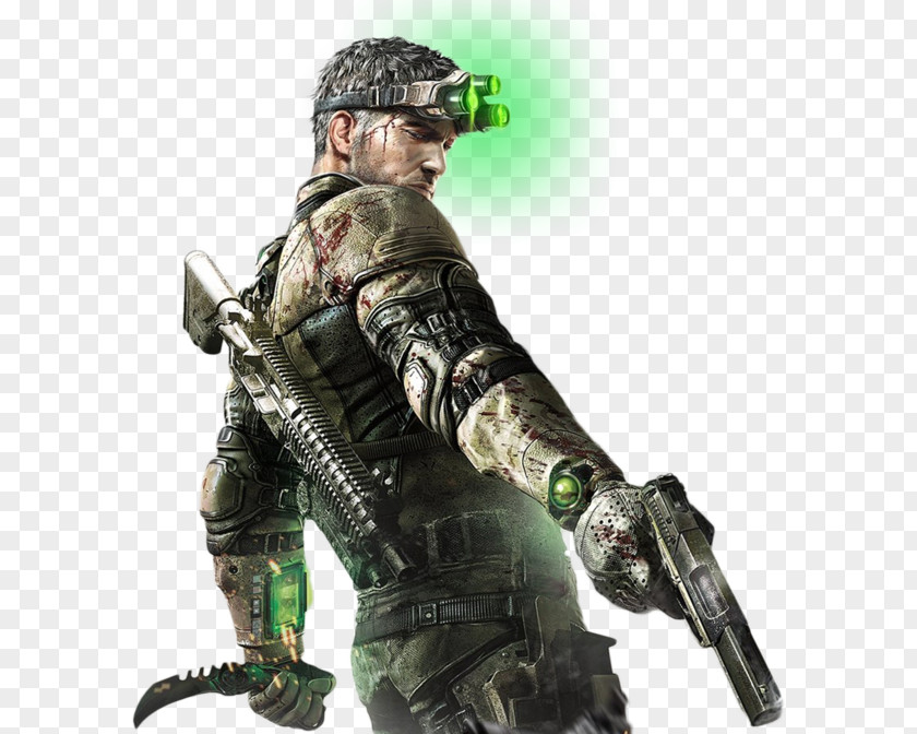 Tom Clancy's Splinter Cell: Blacklist Sam Fisher Conviction Double Agent PNG