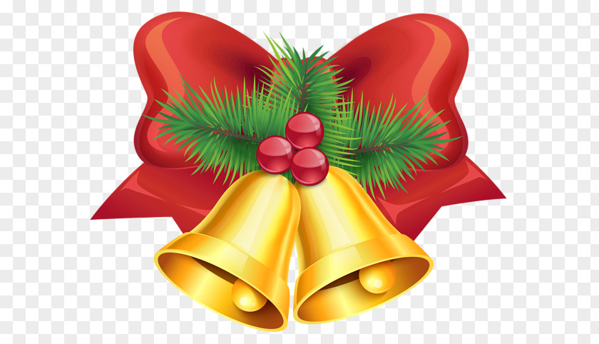 Bells Christmas Decoration Clip Art PNG