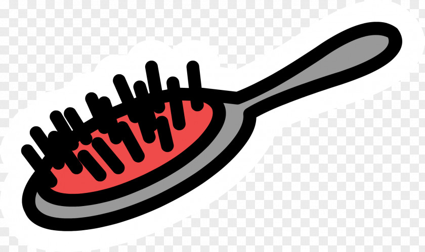Brushing Comb Hairbrush Cartoon Clip Art PNG