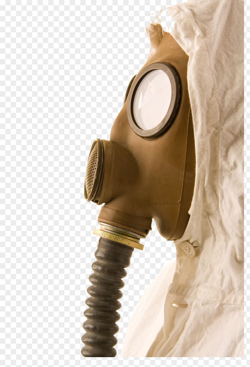 Man Wearing A Gas Mask Side Stock Photography Royalty-free PNG
