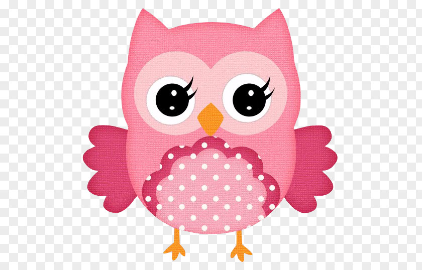 Owl Little Pink Clip Art PNG