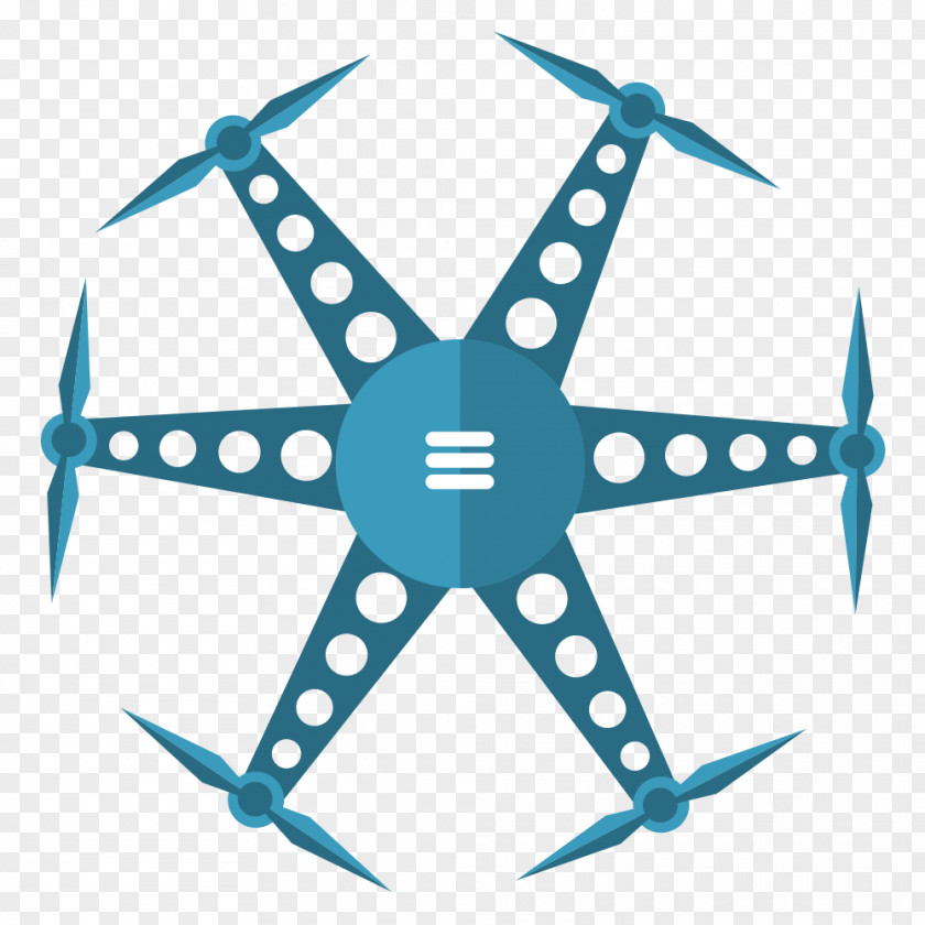UAV Aircraft Unmanned Aerial Vehicle Icon PNG