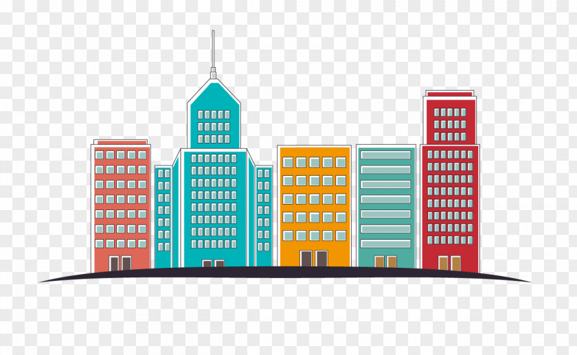 Building Architecture Illustration PNG