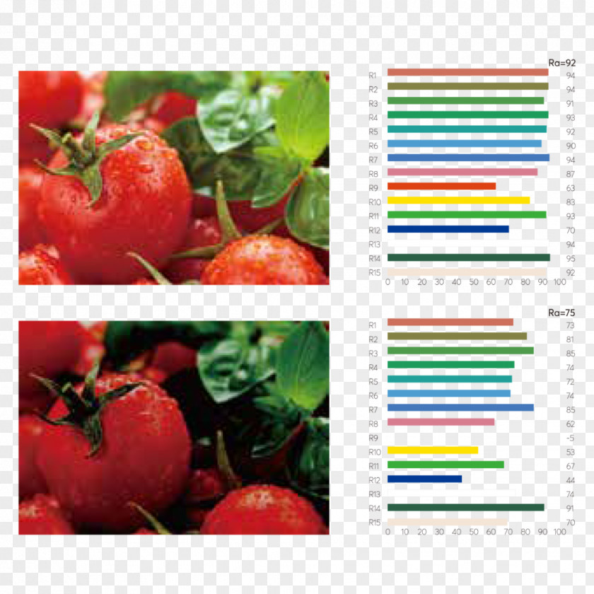 Color Rendering Index Light-emitting Diode Food Industry PNG