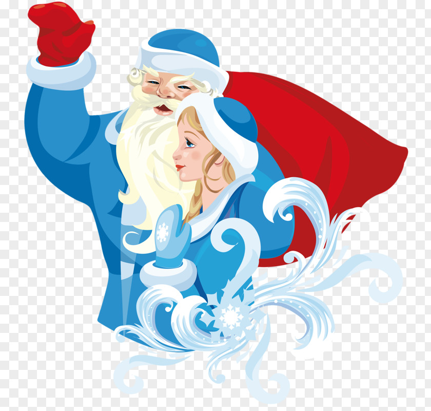 Dame Tu Cosita Ded Moroz Snegurochka Santa Claus Père Noël Grandfather PNG