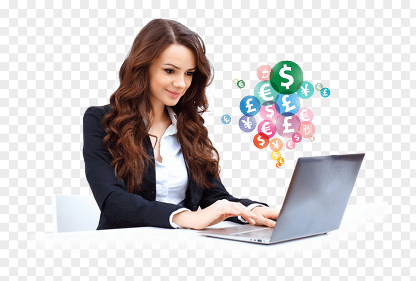Laptop Stock Photography Woman Business PNG