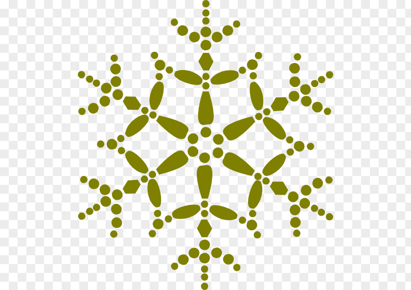 Large Snowflake Cliparts Gold Color Clip Art PNG