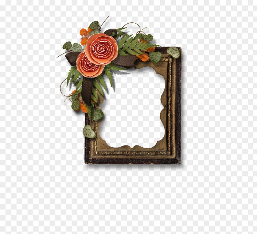 Pos机 Picture Frames Floral Design PNG