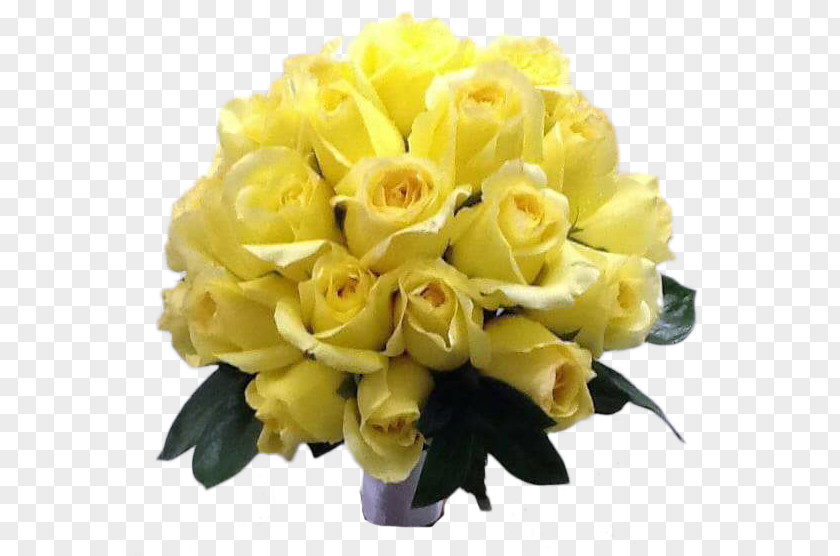 Rose Garden Roses Yellow Flower Bouquet Cut Flowers PNG