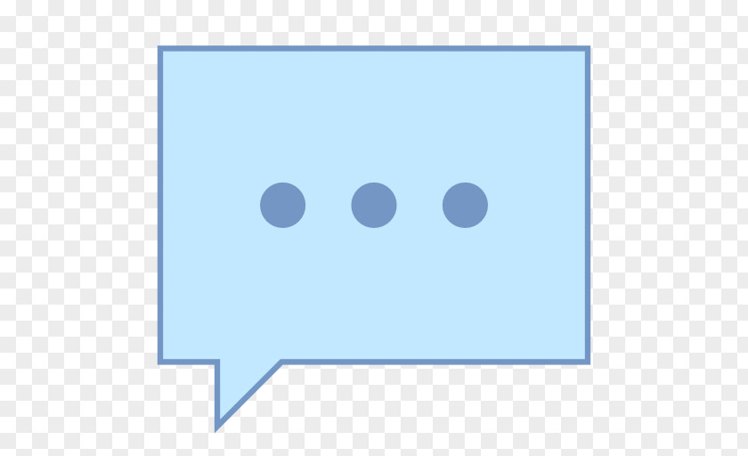 Sms Blue Circle Area Rectangle PNG