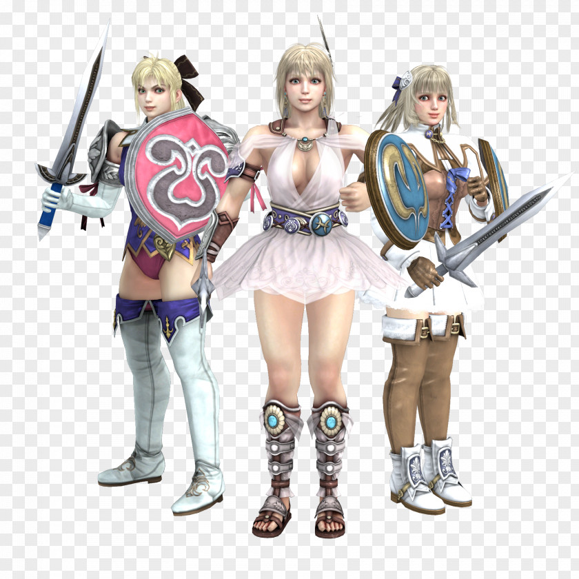 Soulcalibur IV V Sophitia Cassandra Alexandra PNG