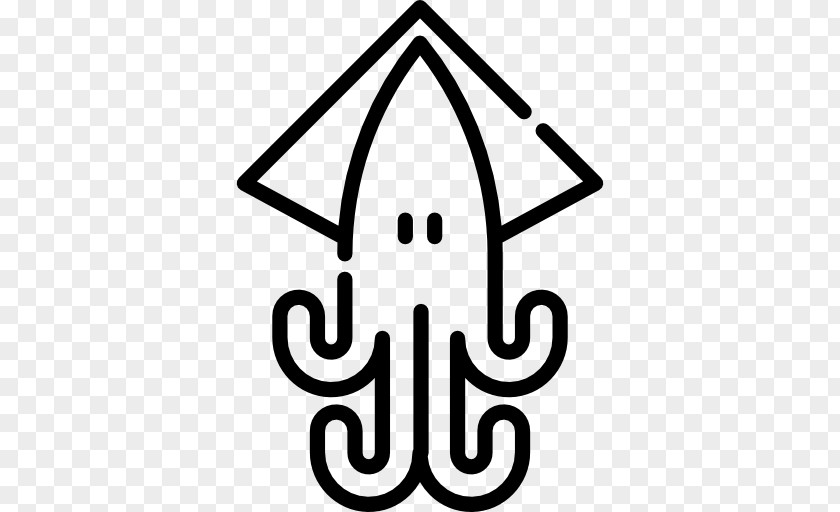 Squid Line Angle Symbol Clip Art PNG