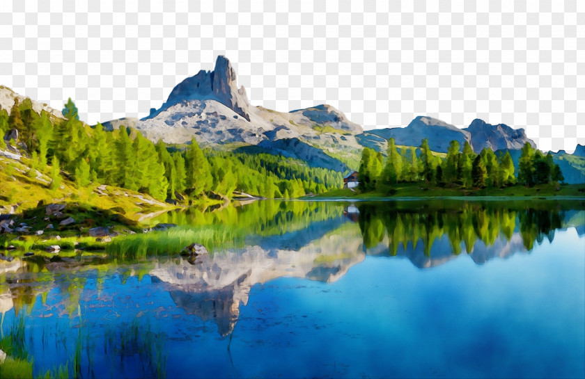 Tarn Wilderness Reflection Natural Landscape Nature Water Resources PNG