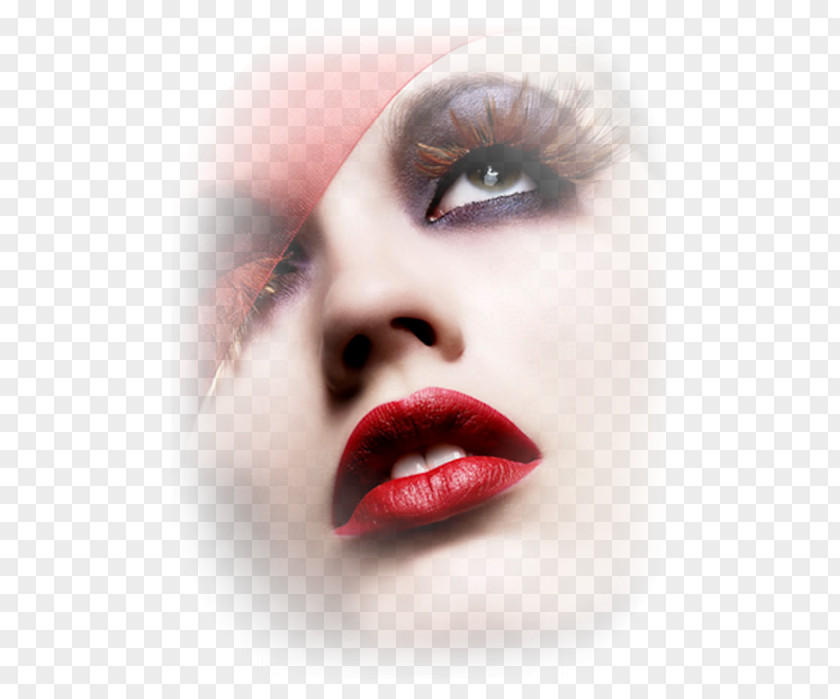 Woman Painting Theme Face PNG