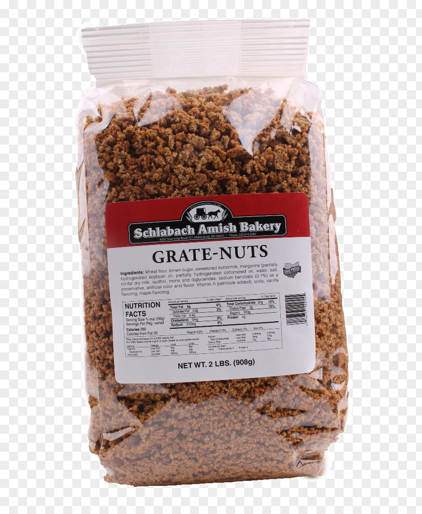 Brown Sugar Candied Walnuts Muesli Breakfast Cereal Granola Nut Food PNG