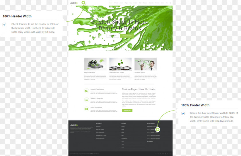 Header And Footer Web Design Navigation Page Layout PNG