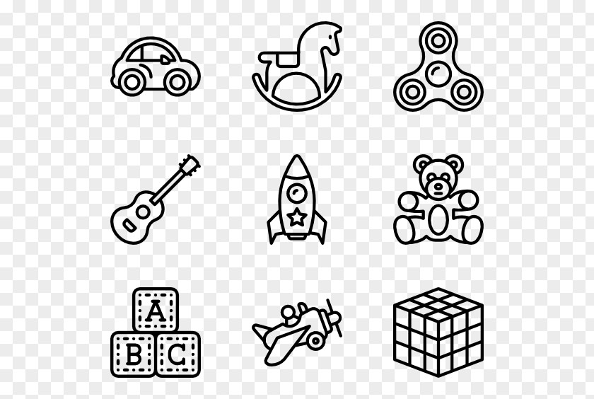 Toys Vector PNG