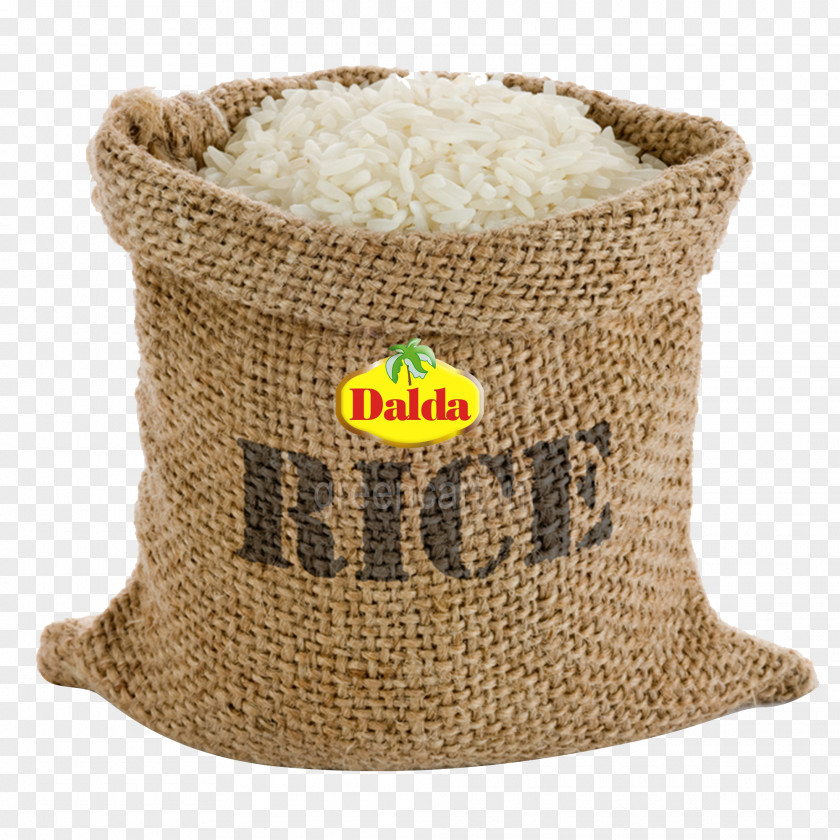 Rice Fried Cereal Gunny Sack Bag PNG