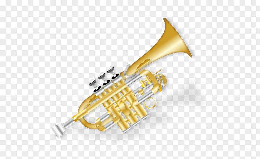 Trumpet Brass Instruments Musical Wind Instrument PNG