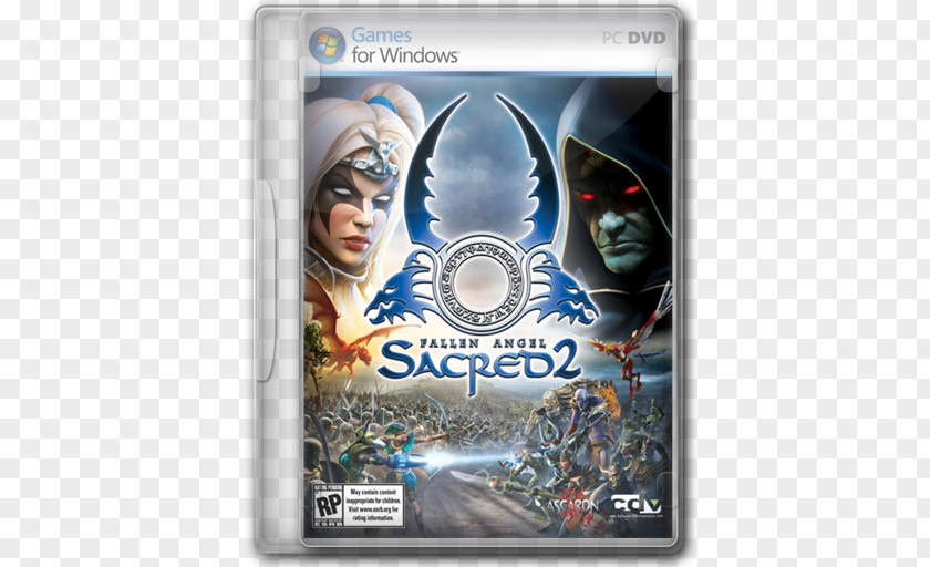 Xbox Sacred 2: Fallen Angel 3 360 Video Game PNG