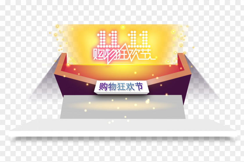 Dual 11 Shopping Carnival Singles' Day Poster PNG