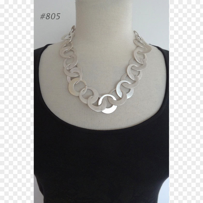 Necklace Pearl Onyx PNG