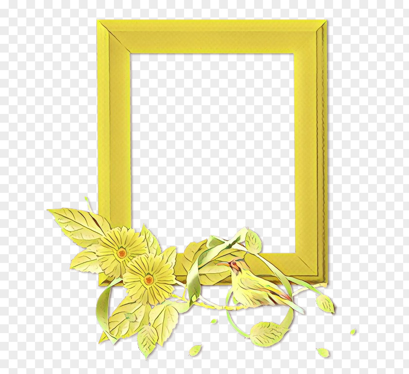 Plant Interior Design Background Flowers Frame PNG