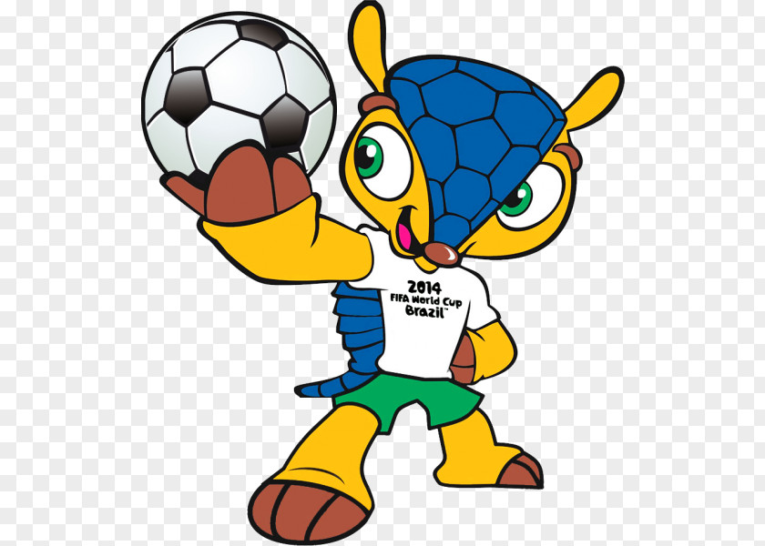 2014 FIFA World Cup Armadillo Brazil 2018 Official Mascots PNG