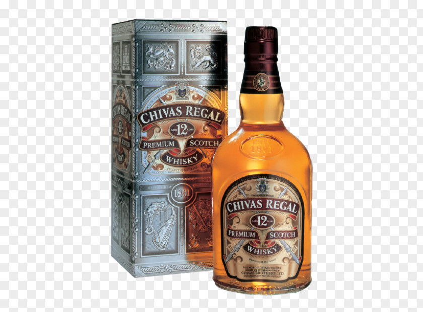 Chivas Scotch Whisky Blended Whiskey Regal Liquor PNG