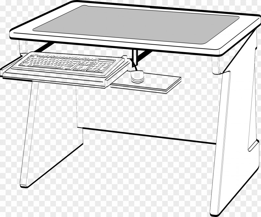 Computer Tables Vector Material Keyboard Table PNG