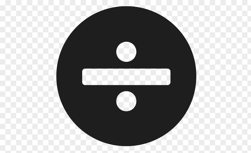 Dividing Clipart Obelus Mathematics Division Calculation Symbol PNG