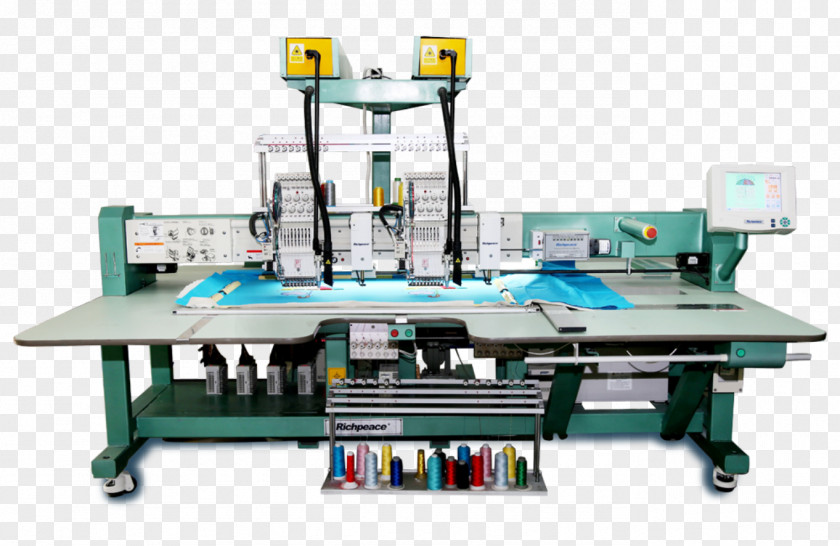 Embroidery Machine Sewing Machines Chenille Fabric PNG