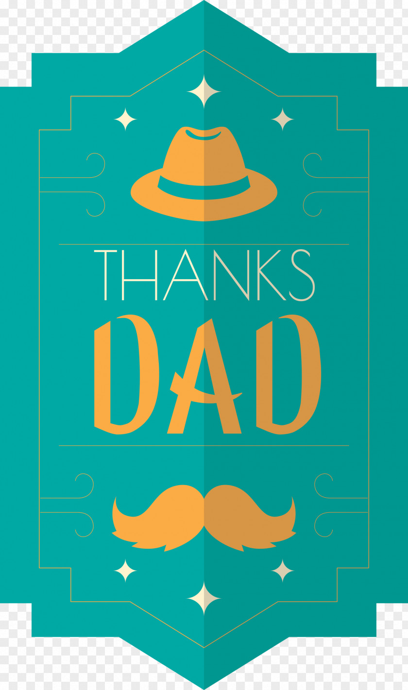 Fathers Day Label PNG